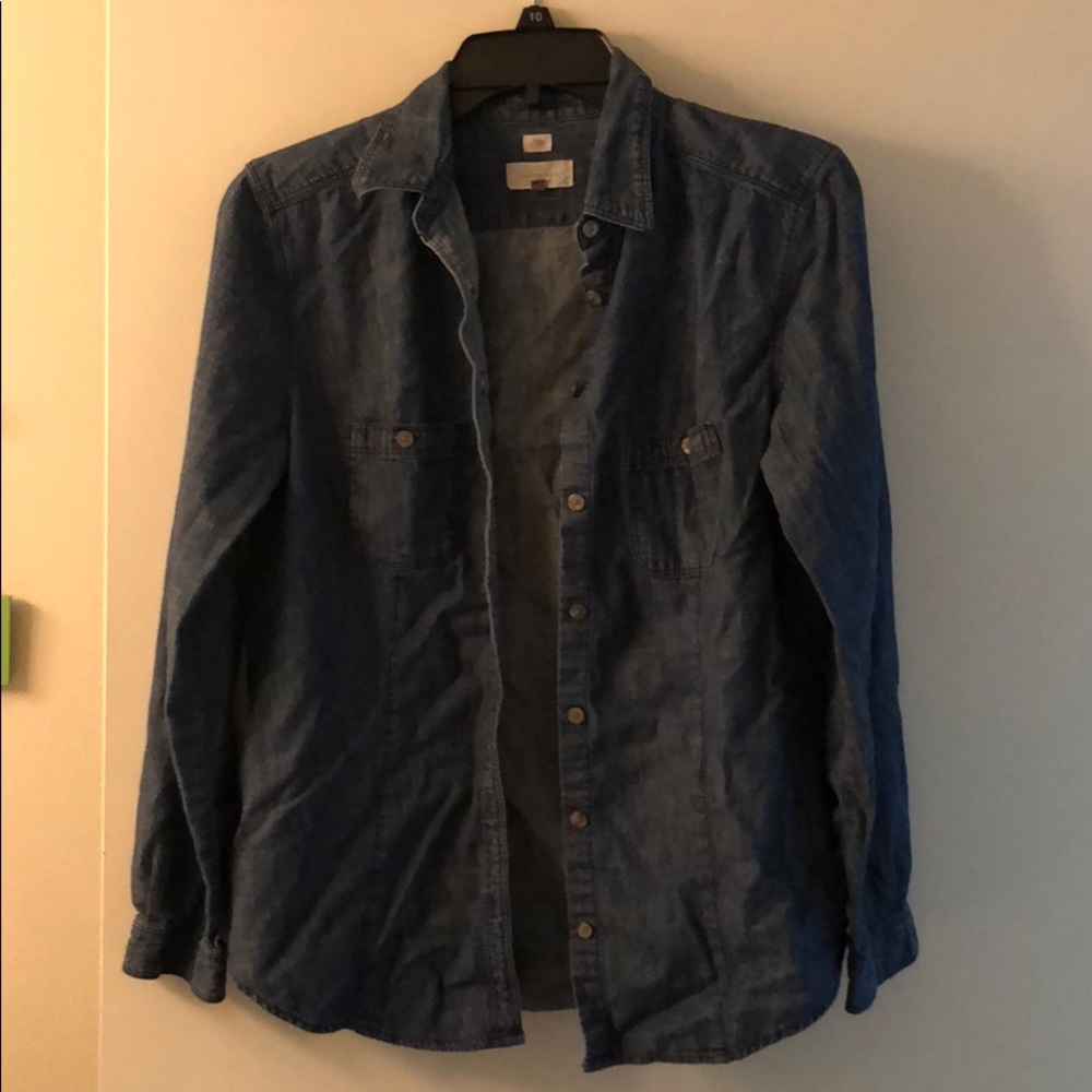 Loft Denim Button-up